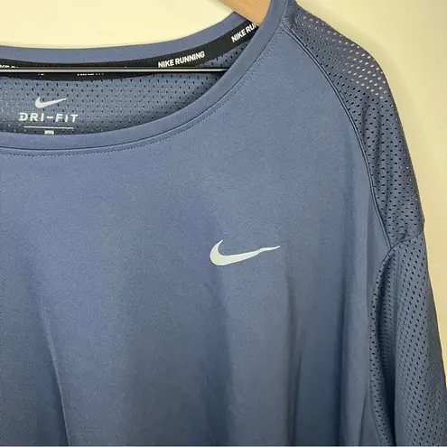 Nike  Running Dri-Fit Women's Tee Navy Breatheable Athelticwear Size 3X Plus