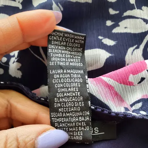 Notations Floral Midi Maxi Skirt L