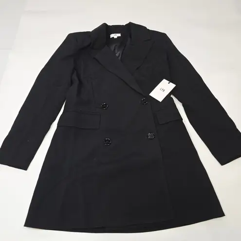 LPA Double Breasted Blazer Dress in Black XXS