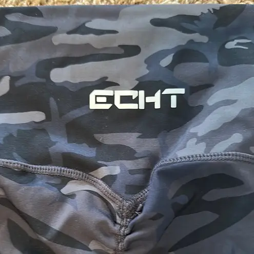 ECHT camo scrunch Bike Shorts x