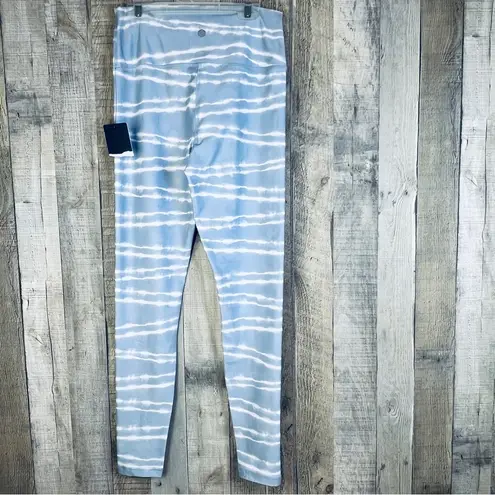 Scorpio Sol Compression Leggings Size Small (Flaw-spot) Tie Dye Sky Dye