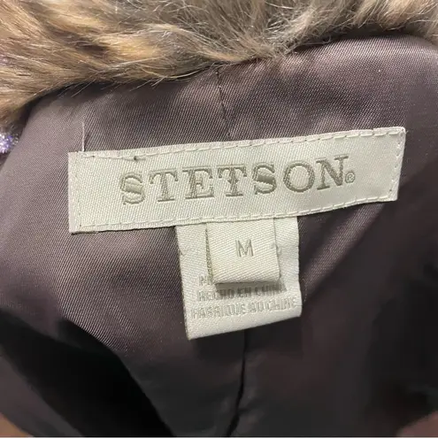 Stetson 💙💖 brown faux fur vest