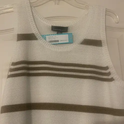 Fortune + Ivy NWT Macon Sweater Tank