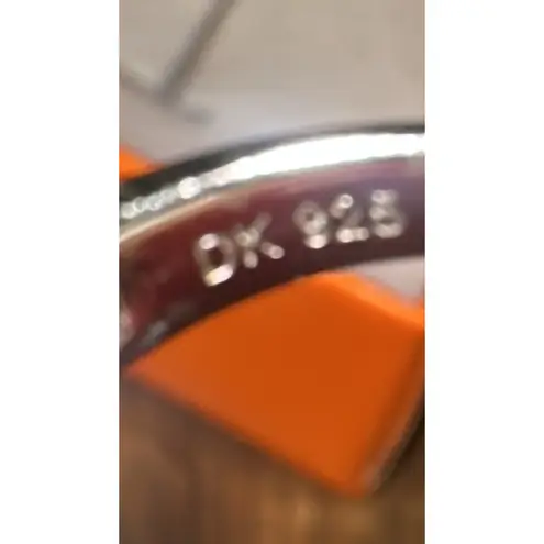 DK Sterling Silver Amethyst Peridot Topaz Spinel Cocktail Ring Size 5