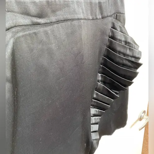 Ali & Jay Satin Asymmetrical Pleated Cocktail Dress