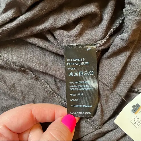 All saints metallic threaded blouse size 14