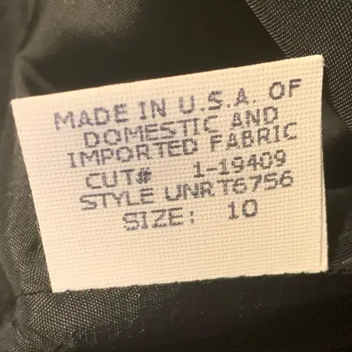 David Meister Black Textured Sheath Dress