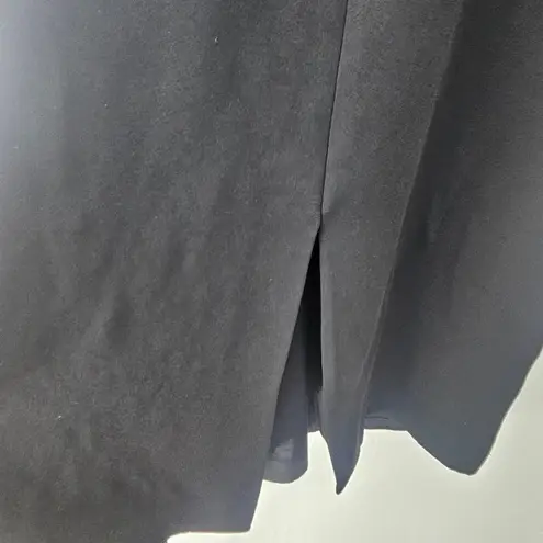 Rebecca Vallance Hepburn Bow Midi Dress Black US 8