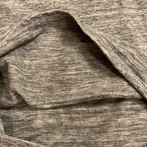 Daily Ritual soft stretch hooded sweatshirt dress M Gray Size M