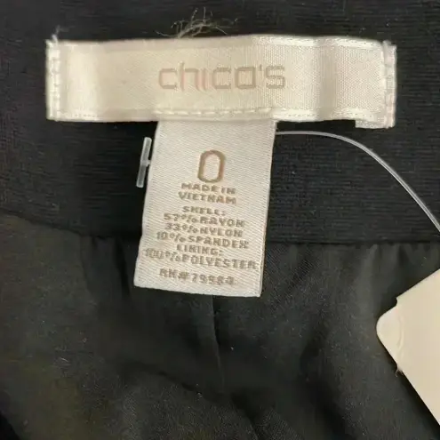Chico's  SOLID PONTE PENCIL SKIRT Size 0/Small NEW with tags
