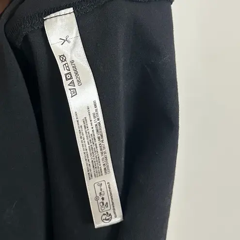 FREE PEOPLE Movement Hot Shot Halter Romper in Black Size Large