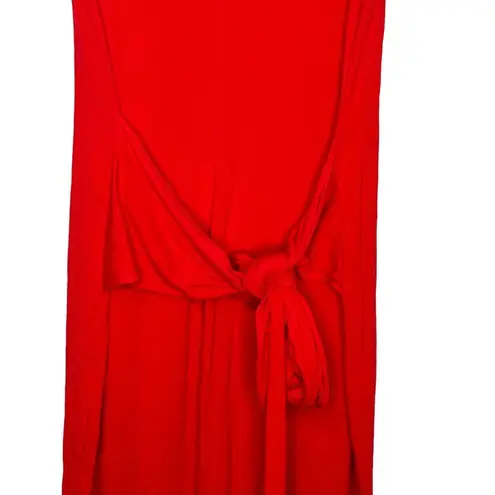 Lauren Ralph Lauren Women Dress Pencil Knitted Tie Sleeveless V
