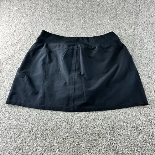 Orvis Women's Black Active Skort Size L/G Athletic Casual Golf Outdoor