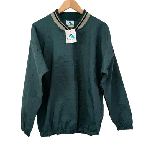 Augusta Sportswear NWT Pullover Windbreaker Shirt Jacket Size M Deadstock Retro