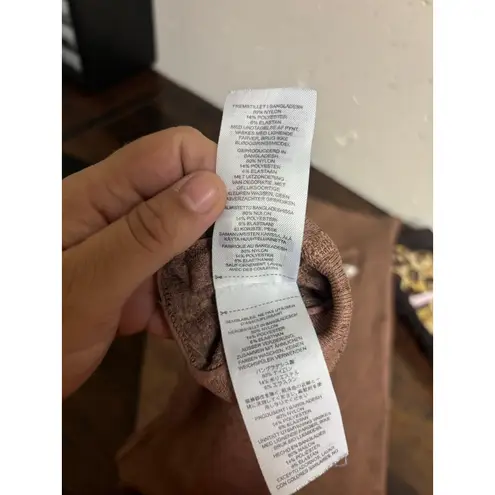 Gymshark Brown High Waisted Leggings Size M — Sculpt Fit Activewear Size M