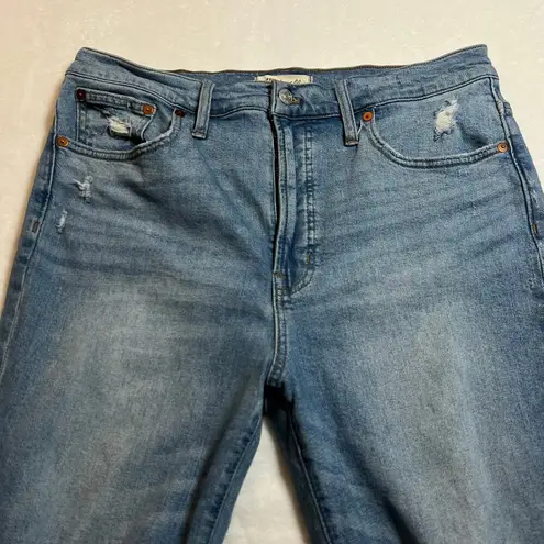 Madewell  High Rise The Perfect Vintage Jeans Size 30 Distressed Casual Preppy