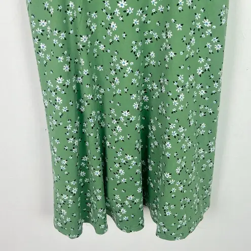 Nine Britton NWOT Stitch Fix Desiree Strappy Floral Sleeveless Dress Green Size Large L NEW