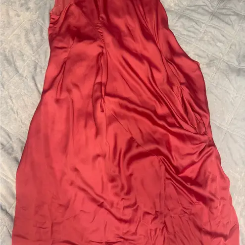 Marni Italian silk Blend Satin Rose Pink size M Retails $1.100 Red Size M