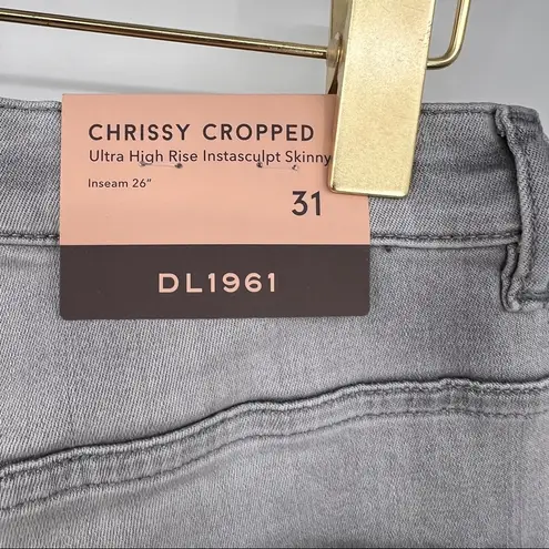 DL1961 Chrissy Cropped Skinny Jeans in Calaveras Size 31 NWT
