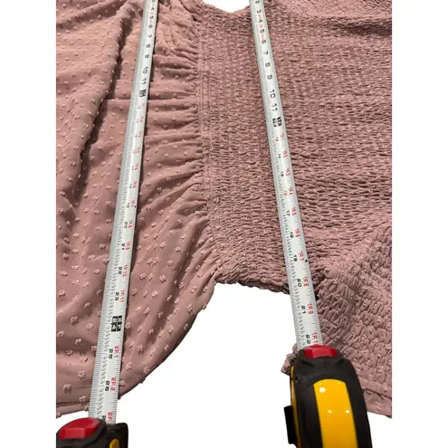 NEW Kervology Short Sleeve Smocked Maxi Dress 2XL Pink Super Stretch Pockets Size undefined