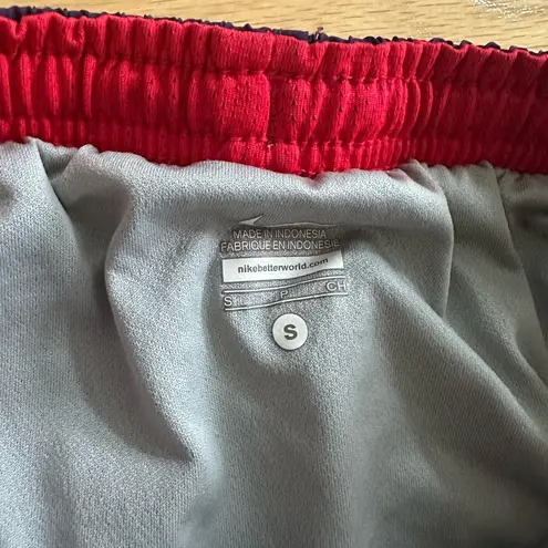 Nike  Purple and Red Athletic Running Shorts for Dynamic Workouts thumbnail 3