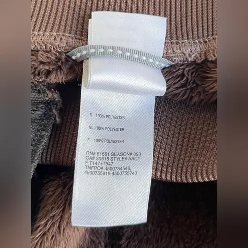 The North Face EUC.  Brown Teddy Jacket/Pants Plush Outerwear