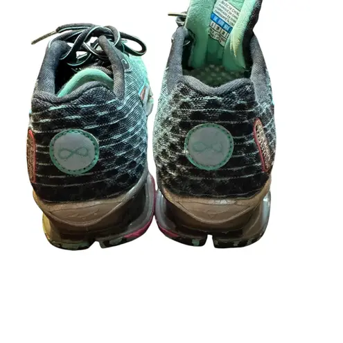 Mizuno Running Shoes Womens Size 8.5 Green Teal Black Wave Prophecy 4 J1GD150005