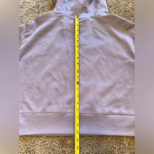 ELFSHE Women's Cutout Cropped Hoodie Purple Size L