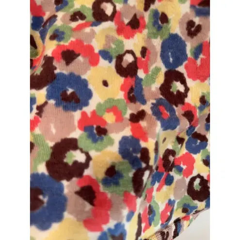 Vintage y2k Cardigan Sweater Size M Slim Fit Wool Light Weight Multi Color Yellow Size M