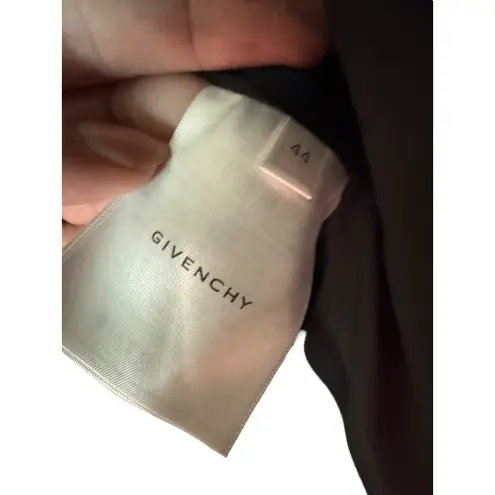 Givenchy NWT Oversized Asymmetric Cropped Double Breasted Wool Coat Size 44