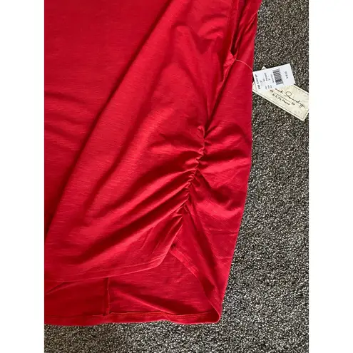French Laundry Red Ruched Side Tunic Top – Size 3X – NWT