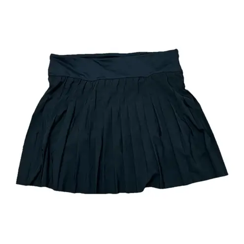 KYOYO Black Pleated Mini Skirt – High