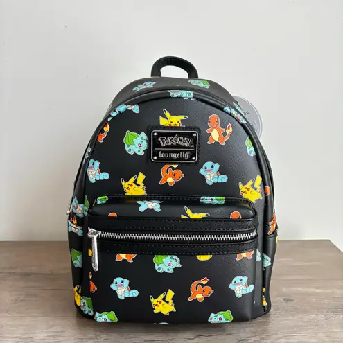 Lounge Fly x Pokemon Starters Mini Backpack Black