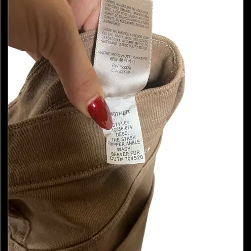 MOTHER Jeans The Stash Tripper Ankle High