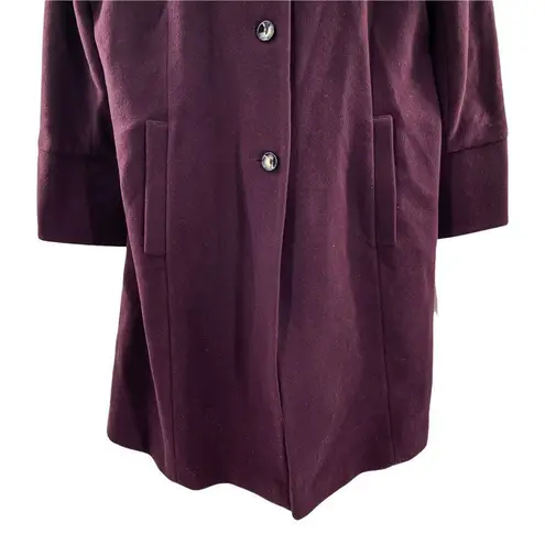 Mackintosh Wool Long Sleeve Pea Coat Plus Size Jacket 1X 21487W