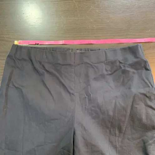 Liv by Habitat Black Stretch Pants Women L Cropped Pull