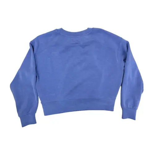 Lululemon  Softstreme Perfectly Oversized Cropped Crew Pullover Water Drop Blue 2