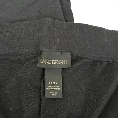 Lane Bryant  Black Sweatpants Sz 22/24