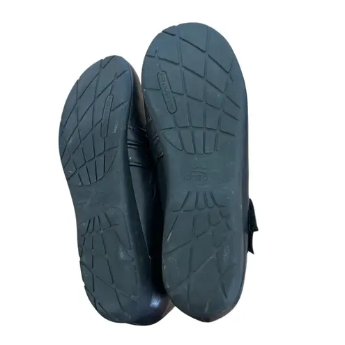 Abeo Talia Black Leather Ballet Flats Sz 6