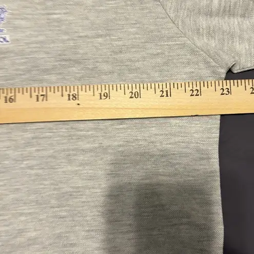 Polo Kangol grey short sleeve cropped  shirt size large nwt