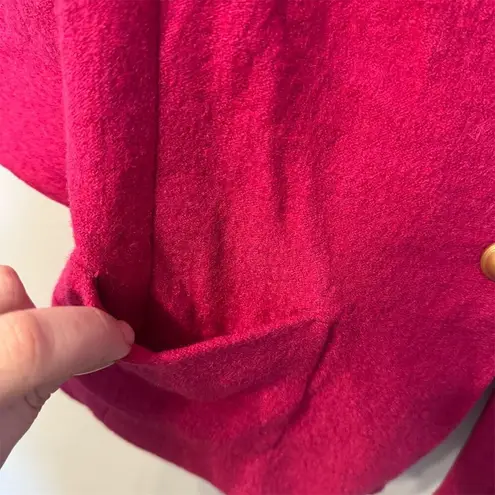 Ann Taylor Loft NWT Women's Pink Wool Blend Blazer Jacket Size M 3/4 Sleeve Size M