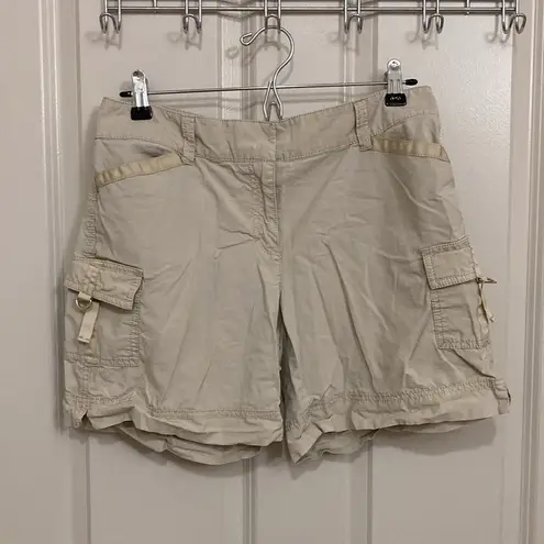 White House | Black Market  Khaki Cargo Shorts