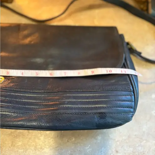 Etienne Aigner Vintage Crossbody Bag with Flap-Over Design