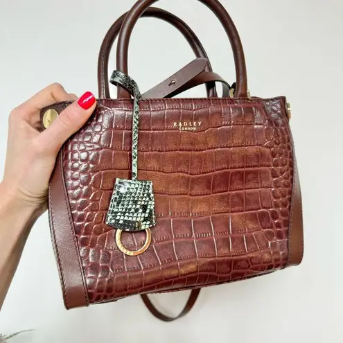 Radley London NWOT RADLEY Oxblood Lansdowne Road Col Small Grab Multiway Bag