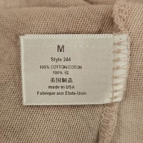 Barefoot Dreams 💕💕 Long Sleeve Loose Jersey Crew Neck Tee ~ Oyster Medium NWT