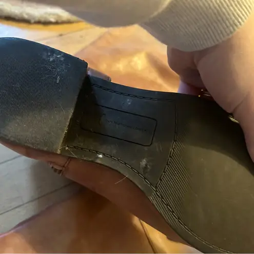 International Concepts Cognac Brown Genuine Leather Tall Riding Boots 8.5 inc