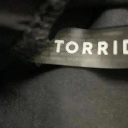 Torrid  WO SIZE 20 BLACK DRI FIT SHORTS POLY SPANDEX BLEND HAVE BEEN ALTERED - Image 11