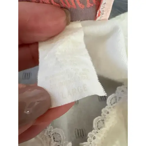 Vintage Vandemere Womens White Lace Trim Long Sleeve Nightgown Large Size undefined