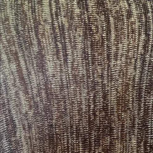 One World Brown Asymmetrical Knit Shrug