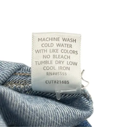 Pistola Grover Denim Jumpsuit Women’s Small Utility Blue Short Sleeve Retro